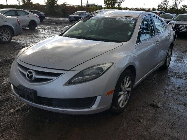 1YVHZ8BH3D5M01538 - 2013 MAZDA 6 SPORT SILVER photo 2