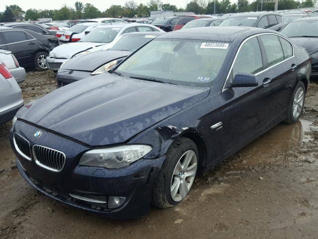 WBAXH5C5XCDW04161 - 2012 BMW 528 XI BLUE photo 2