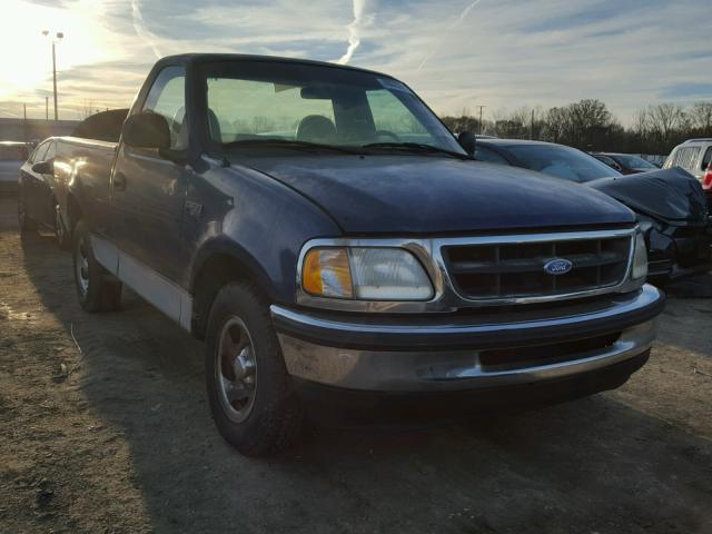 1FTDF1721VNB73646 - 1997 FORD F150 BLUE photo 1