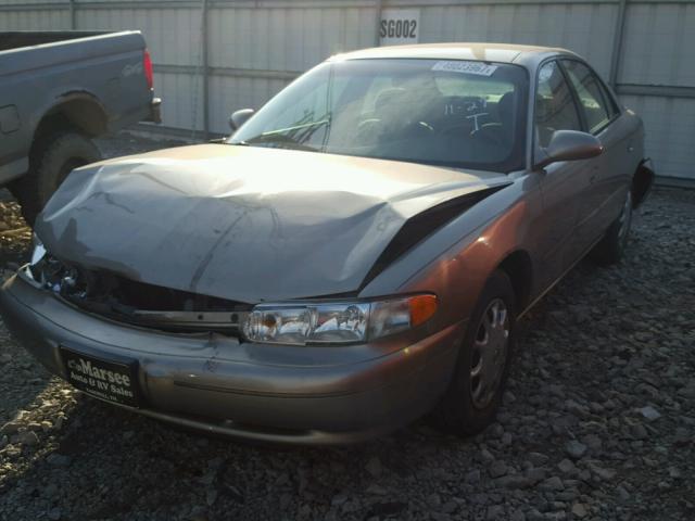 2G4WS52J131257342 - 2003 BUICK CENTURY CU BEIGE photo 2