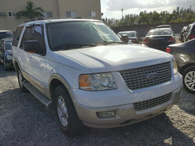 1FMPU17555LA09224 - 2005 FORD EXPEDITION WHITE photo 1