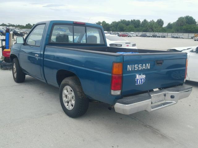 1N6SD11S0TC357732 - 1996 NISSAN TRUCK BASE GREEN photo 3