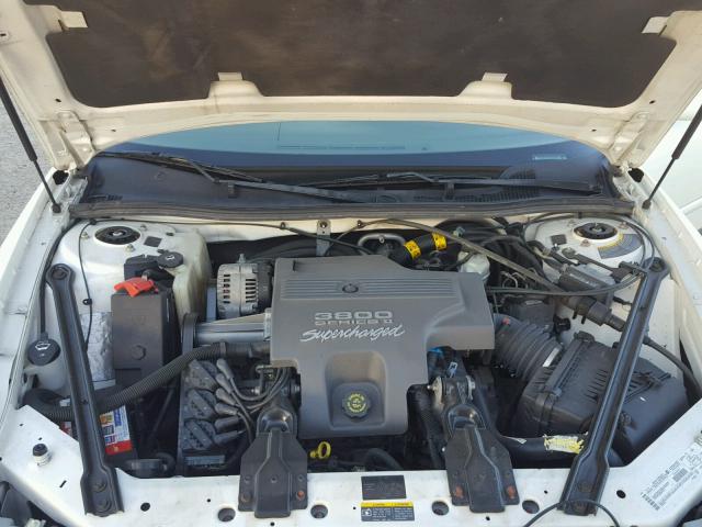 2G4WF551821277425 - 2002 BUICK REGAL GS WHITE photo 7