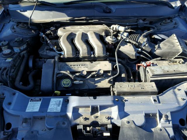 1FAFP56S6YA168233 - 2000 FORD TAURUS SEL BLUE photo 7