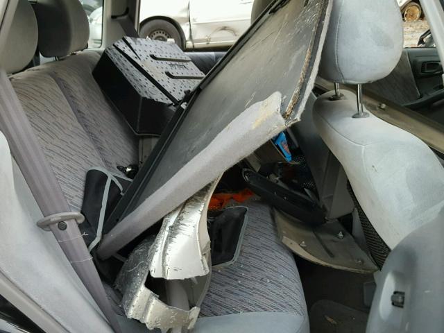 JF1SF655XWH778353 - 1998 SUBARU FORESTER S BLACK photo 6