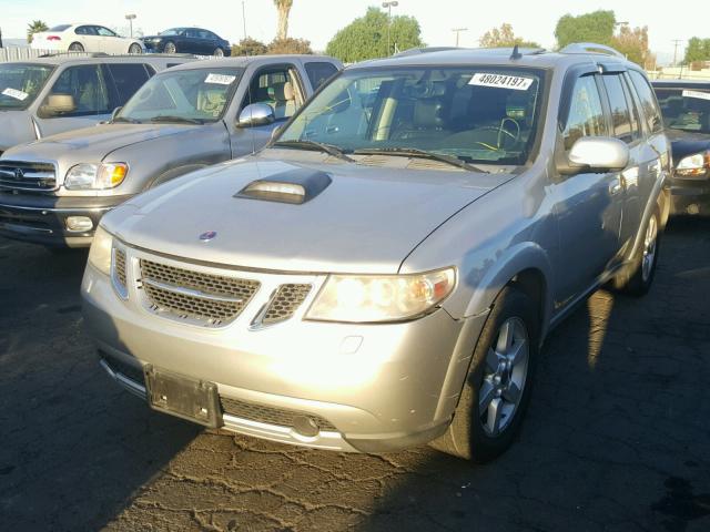 5S3ET13M472804845 - 2007 SAAB 9-7X 5.3I GRAY photo 2