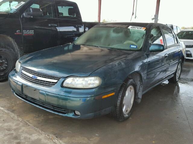 1G1NE52J2Y6160067 - 2000 CHEVROLET MALIBU LS GREEN photo 2