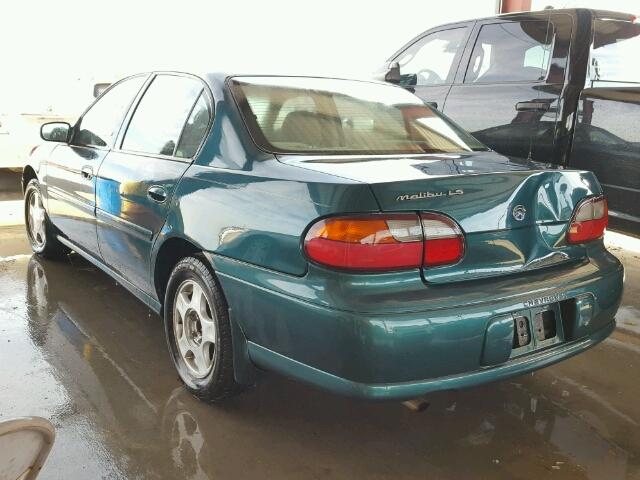 1G1NE52J2Y6160067 - 2000 CHEVROLET MALIBU LS მწვანე ფოტო 3