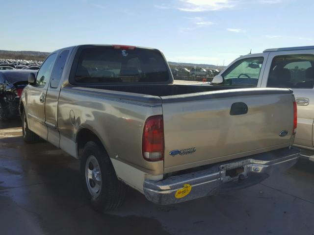 1FTRX17W2XKC18121 - 1999 FORD F150 TAN photo 3