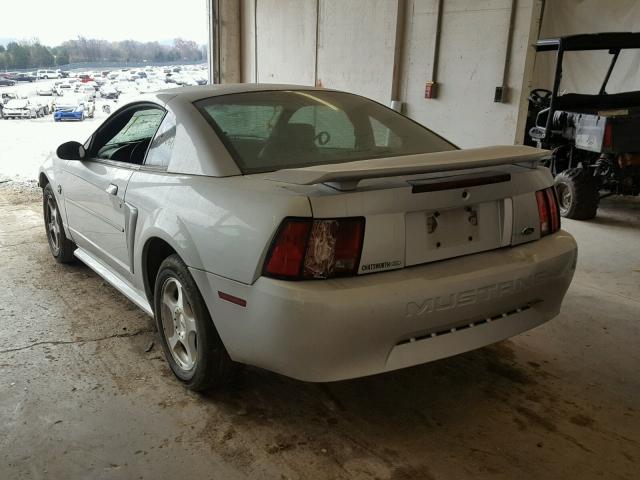 1FAFP40664F187528 - 2004 FORD MUSTANG SILVER photo 3