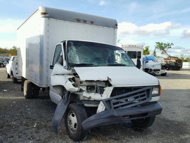 1FDWE35L86DA10532 - 2006 FORD ECONOLINE WHITE photo 1