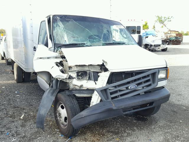 1FDWE35L86DA10532 - 2006 FORD ECONOLINE WHITE photo 9