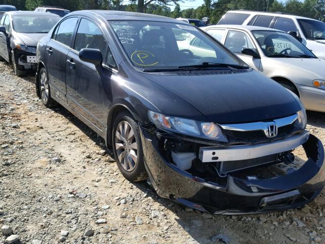 2HGFA1F92AH553167 - 2010 HONDA CIVIC EXL 黑色 照片 1