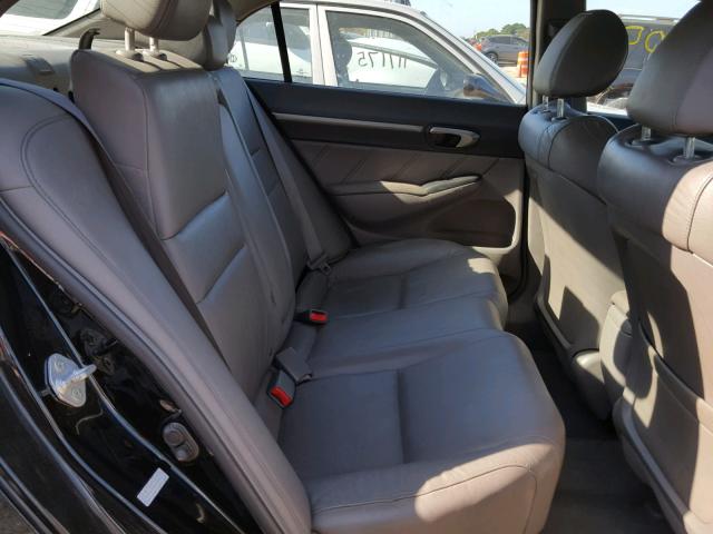 2HGFA1F92AH553167 - 2010 HONDA CIVIC EXL 黑色 照片 6