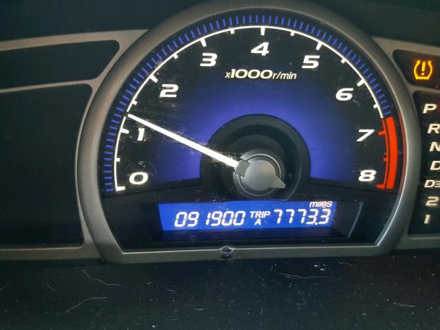 2HGFA1F92AH553167 - 2010 HONDA CIVIC EXL 黑色 照片 8