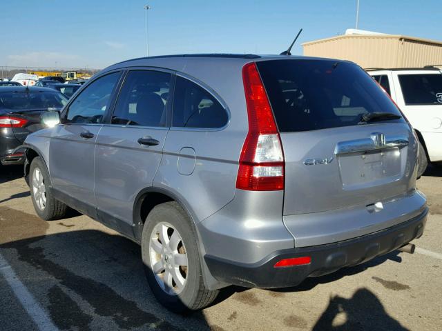 5J6RE48578L008889 - 2008 HONDA CR-V EX SILVER photo 3