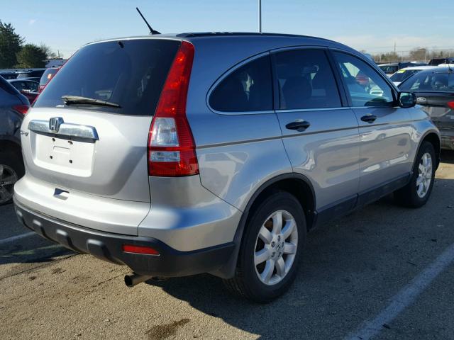 5J6RE48578L008889 - 2008 HONDA CR-V EX SILVER photo 4