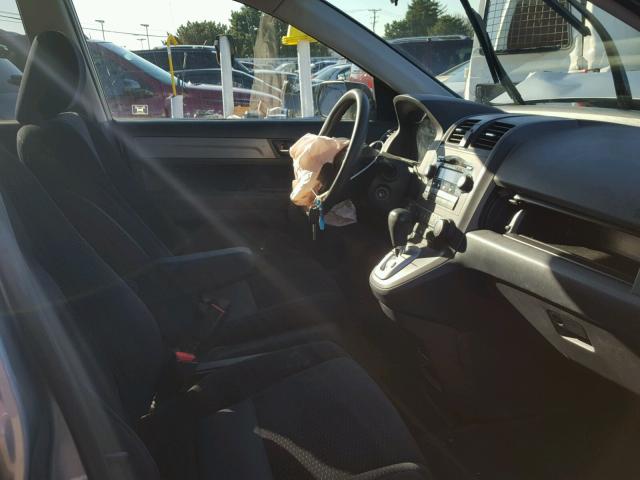 5J6RE48578L008889 - 2008 HONDA CR-V EX SILVER photo 5