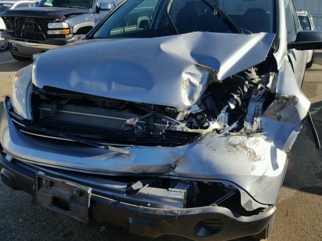 5J6RE48578L008889 - 2008 HONDA CR-V EX SILVER photo 9