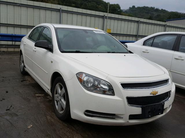 1G1ZG57B68F169044 - 2008 CHEVROLET MALIBU LS თეთრი ფოტო 1