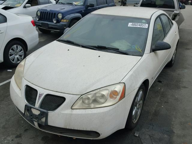 1G2ZH558964195209 - 2006 PONTIAC G6 GT WHITE photo 2