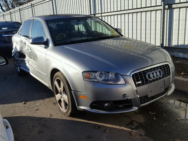 WAUDH78E18A147093 - 2008 AUDI A4 3.2 QUA BLUE photo 1