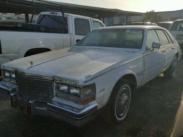 1G6AS6983DE811832 - 1983 CADILLAC SEVILLE WHITE photo 2