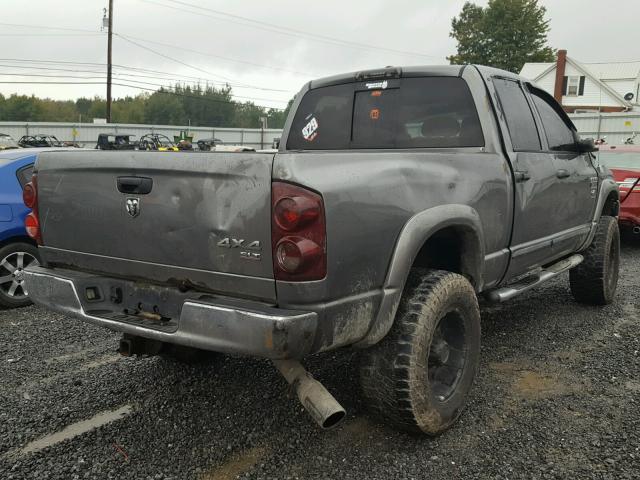 1D7KS28C57J548227 - 2007 DODGE RAM 2500 S ნაცრისფერი ფოტო 4
