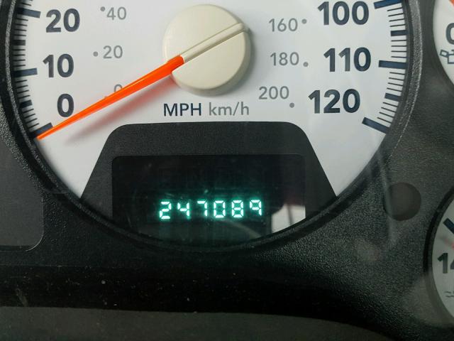 1D7KS28C57J548227 - 2007 DODGE RAM 2500 S ნაცრისფერი ფოტო 8