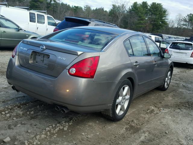 1N4BA41E36C826992 - 2006 NISSAN MAXIMA SE BEIGE photo 4