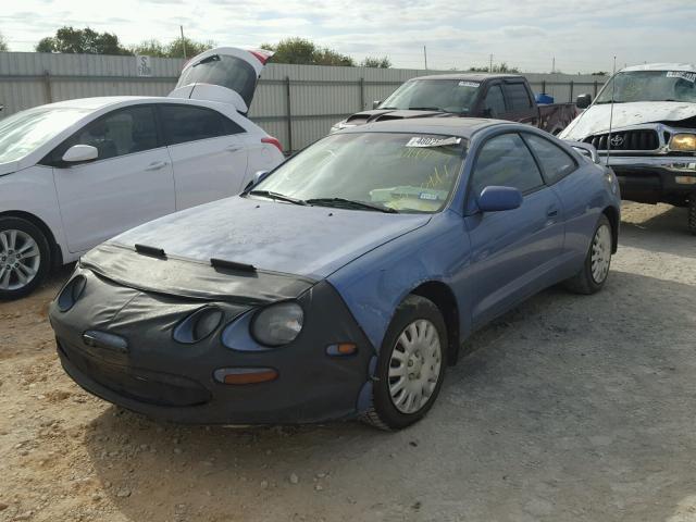 JT2ST07N0S0019953 - 1995 TOYOTA CELICA GT BLUE photo 2