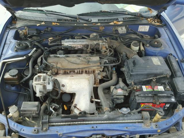 JT2ST07N0S0019953 - 1995 TOYOTA CELICA GT BLUE photo 7