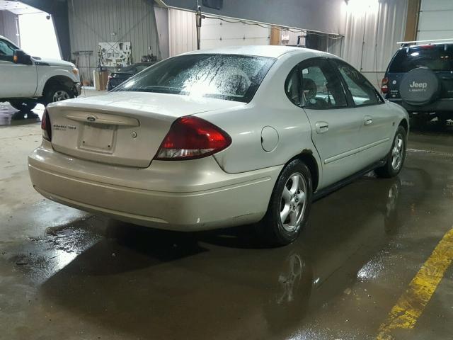 1FAFP55S84A209585 - 2004 FORD TAURUS SES TAN photo 4