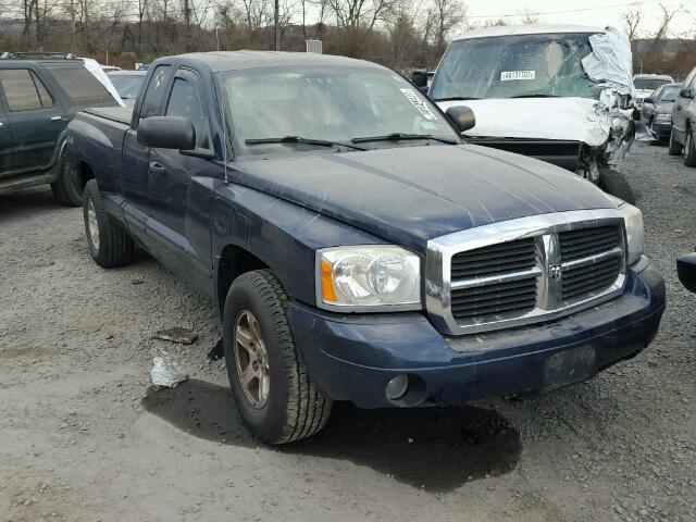 1D7HW42N86S632958 - 2006 DODGE DAKOTA SLT BLUE photo 1