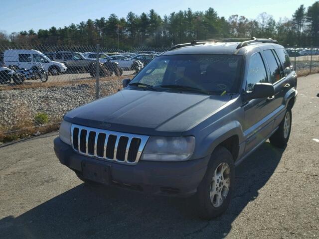 1J4GW48S23C517209 - 2003 JEEP GRAND CHER GRAY photo 2