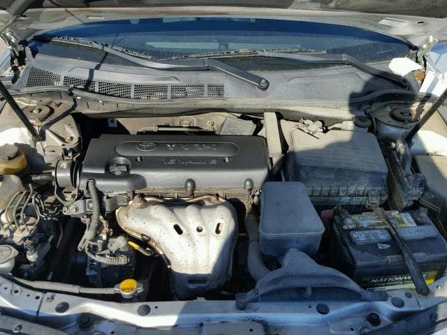 4T1BE46K19U328720 - 2009 TOYOTA CAMRY BASE SILVER photo 7