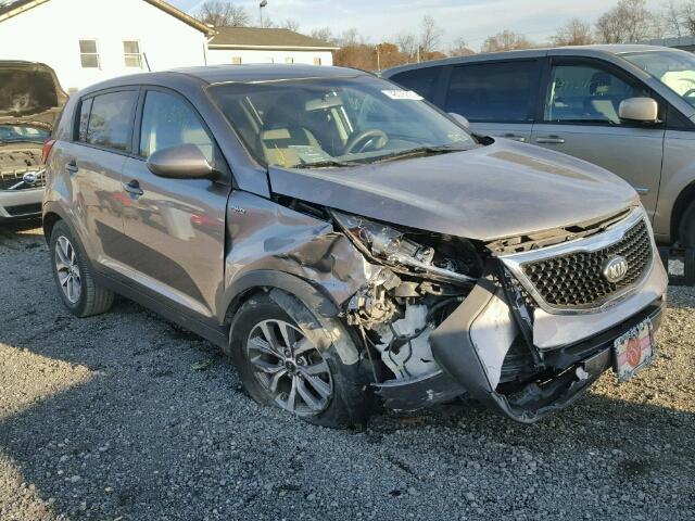 KNDPBCAC5E7631456 - 2014 KIA SPORTAGE L GRAY photo 1