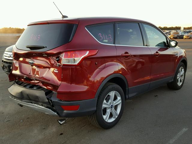 1FMCU9GXXGUA89339 - 2016 FORD ESCAPE SE RED photo 4