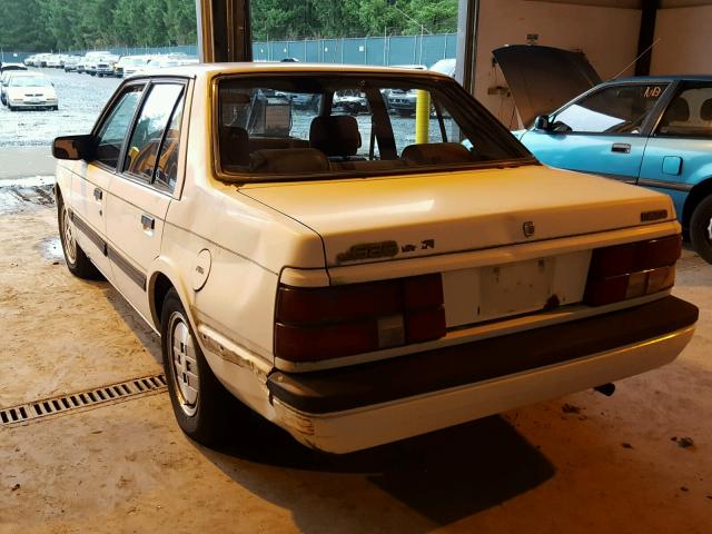 JM1GC2218F1733178 - 1985 MAZDA 626 WHITE photo 3