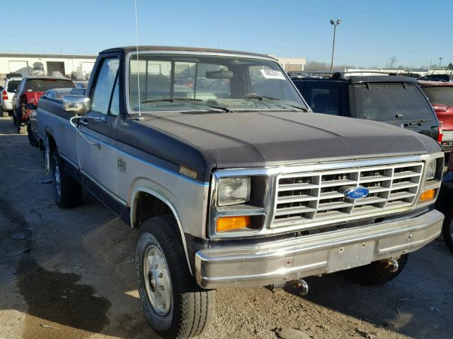 2FTHF2618FCA25002 - 1985 FORD F250 TWO TONE photo 1