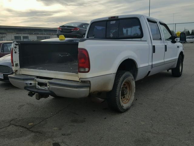 1FTNW20L8XEE33914 - 1999 FORD F250 SUPER WHITE photo 4