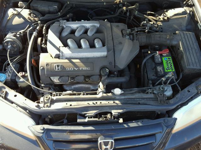 1HGCG16551A085495 - 2001 HONDA ACCORD EX BLUE photo 7