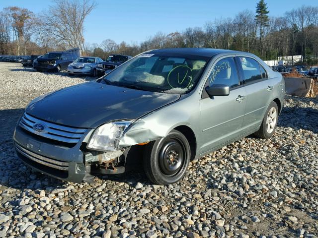 3FAFP07136R108275 - 2006 FORD FUSION SE GREEN photo 2