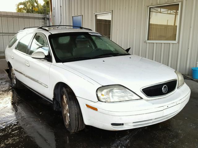 1MEFM58U2YA609369 - 2000 MERCURY SABLE GS WHITE photo 1