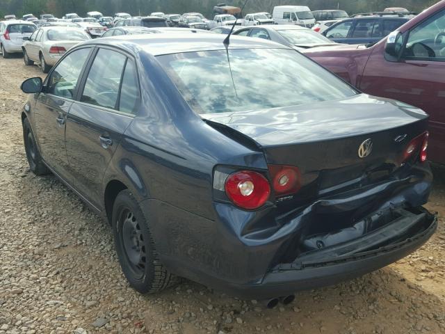 3VWJZ71K08M056903 - 2008 VOLKSWAGEN JETTA S Mavi foto 3