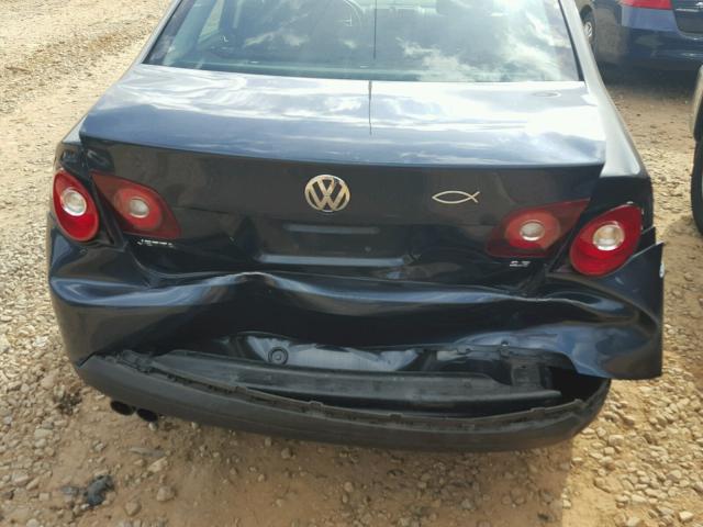 3VWJZ71K08M056903 - 2008 VOLKSWAGEN JETTA S Mavi foto 9