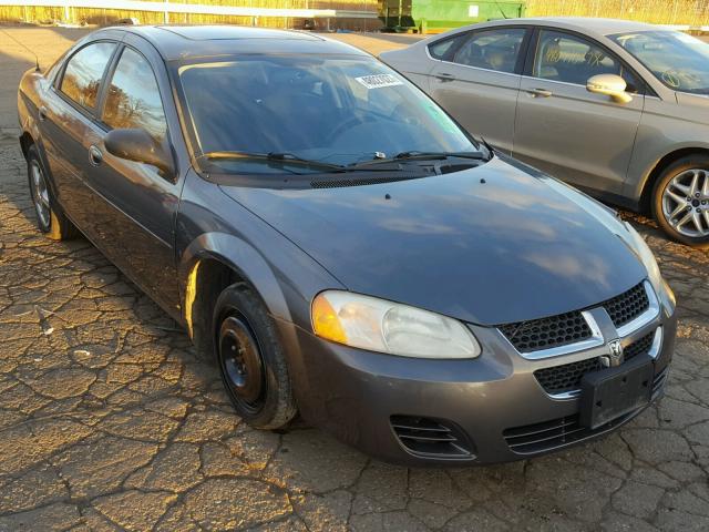 1B3EL46RX4N320298 - 2004 DODGE STRATUS SX GRAY photo 1