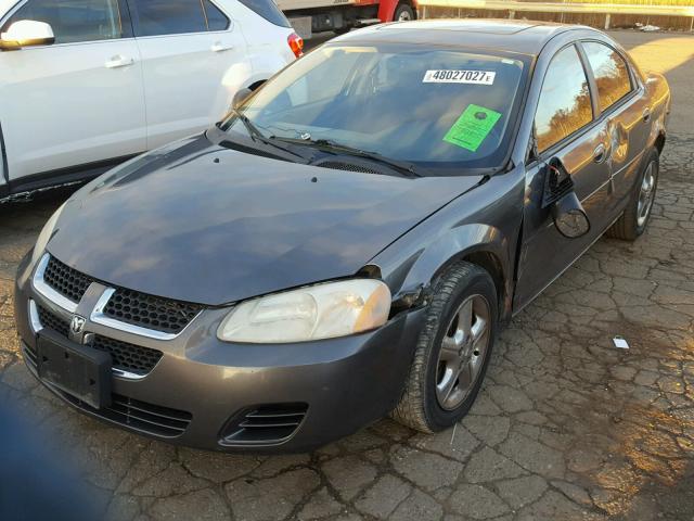 1B3EL46RX4N320298 - 2004 DODGE STRATUS SX GRAY photo 2