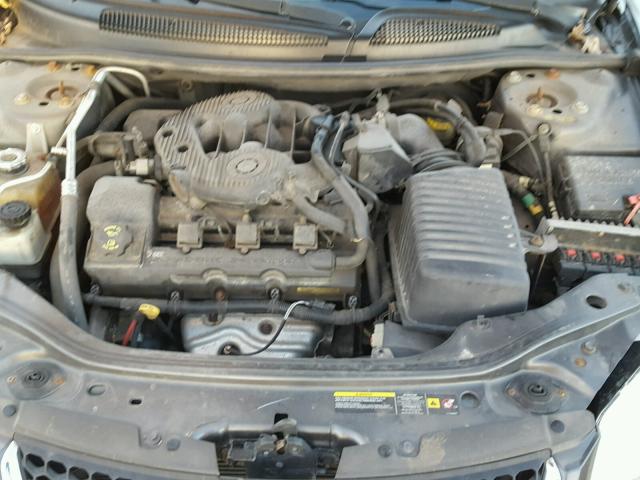 1B3EL46RX4N320298 - 2004 DODGE STRATUS SX GRAY photo 7