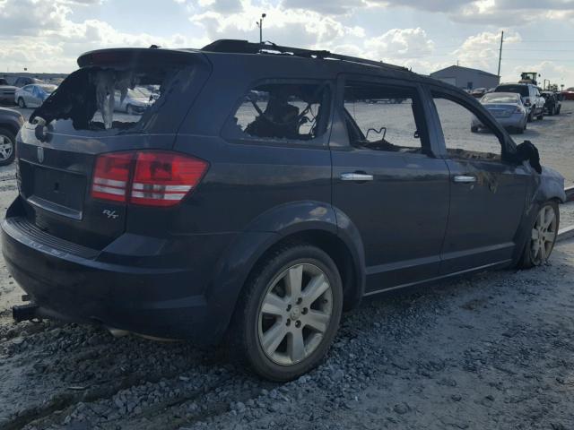 3D4GG67VX9T242246 - 2009 DODGE JOURNEY R/ BLACK photo 4